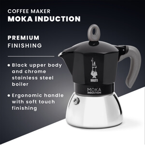 Bialetti Black Moka Induction